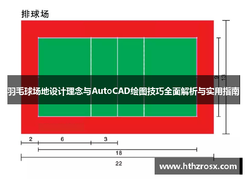 羽毛球场地设计理念与AutoCAD绘图技巧全面解析与实用指南